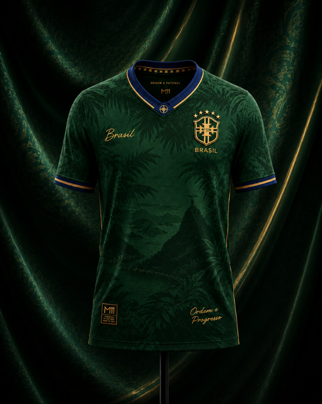 Brasil Ordem e Progresso Jersey